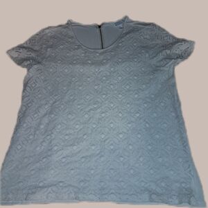 3 For $12 Elegant Lace Women's Top in Gray